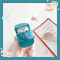 Lovely 푸른 Monster Inc. Airpod Case | Silicone Case for Apple AirPods 1, 2 코스프레